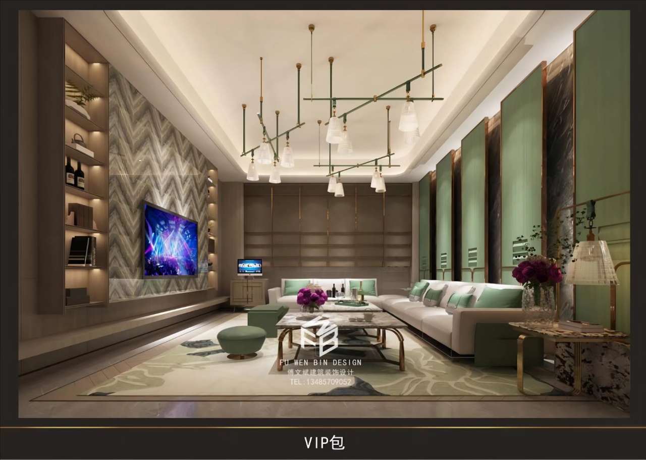 华商荟商务KTV奢华走廊