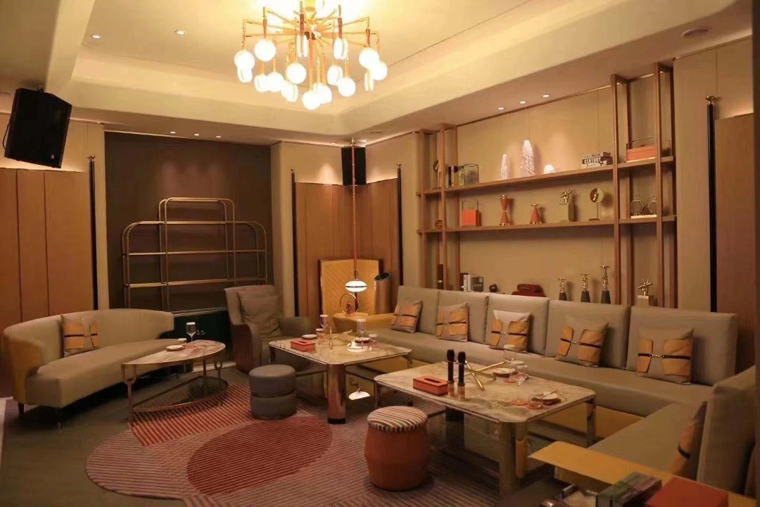 上海商务KTV俪公馆吧台与酒水