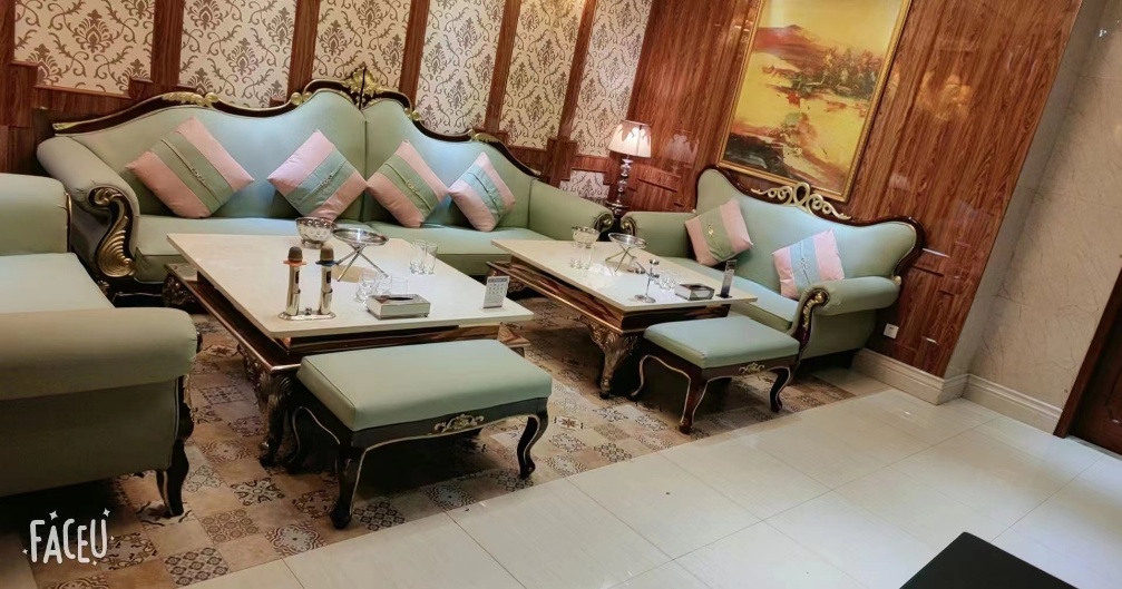 上海唐宫会所商务KTV主题包厢精致内景