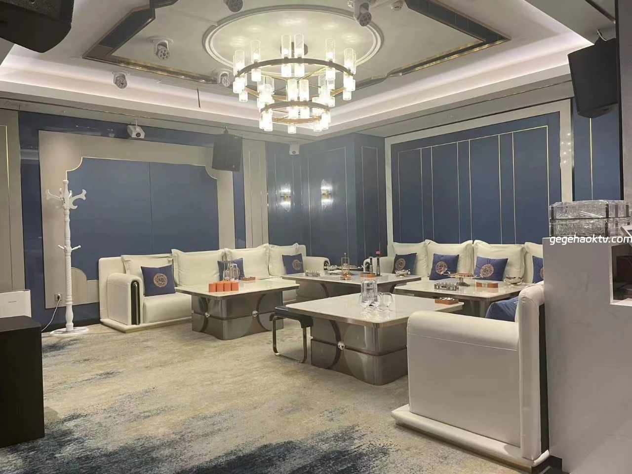 天津商务KTV夜色走廊