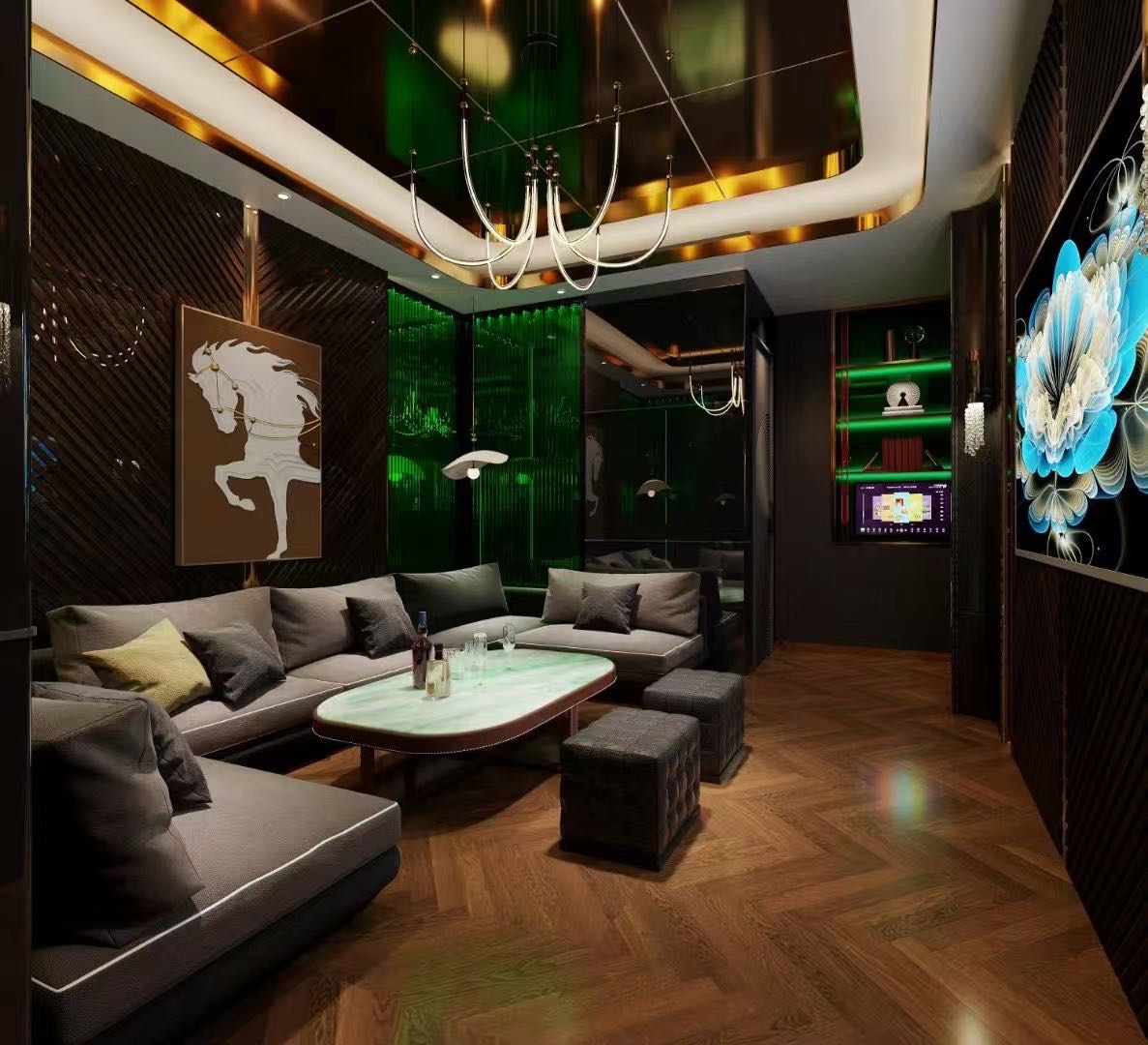 上海金钻国际商务KTV豪华包厢