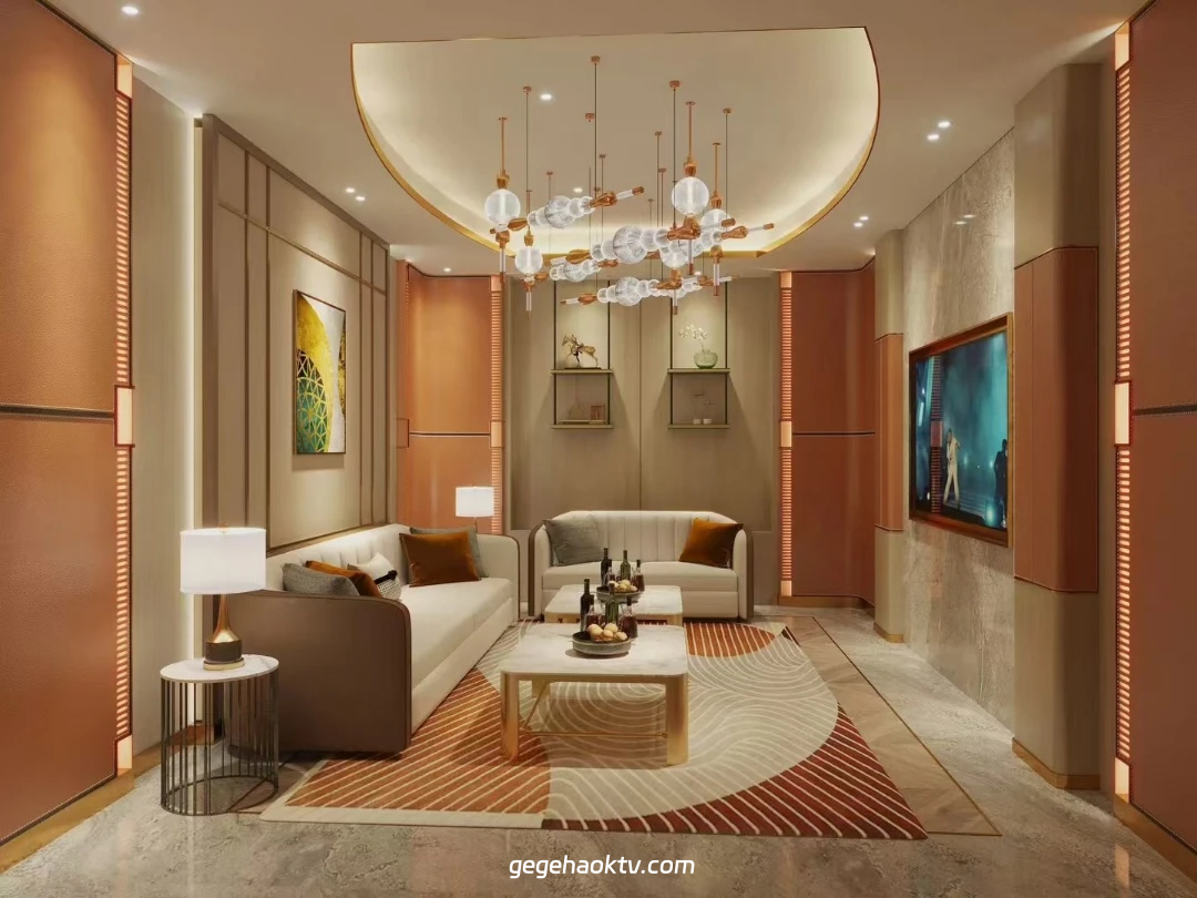 上海商务川沙皇廷国际KTV VIP包间环境展示