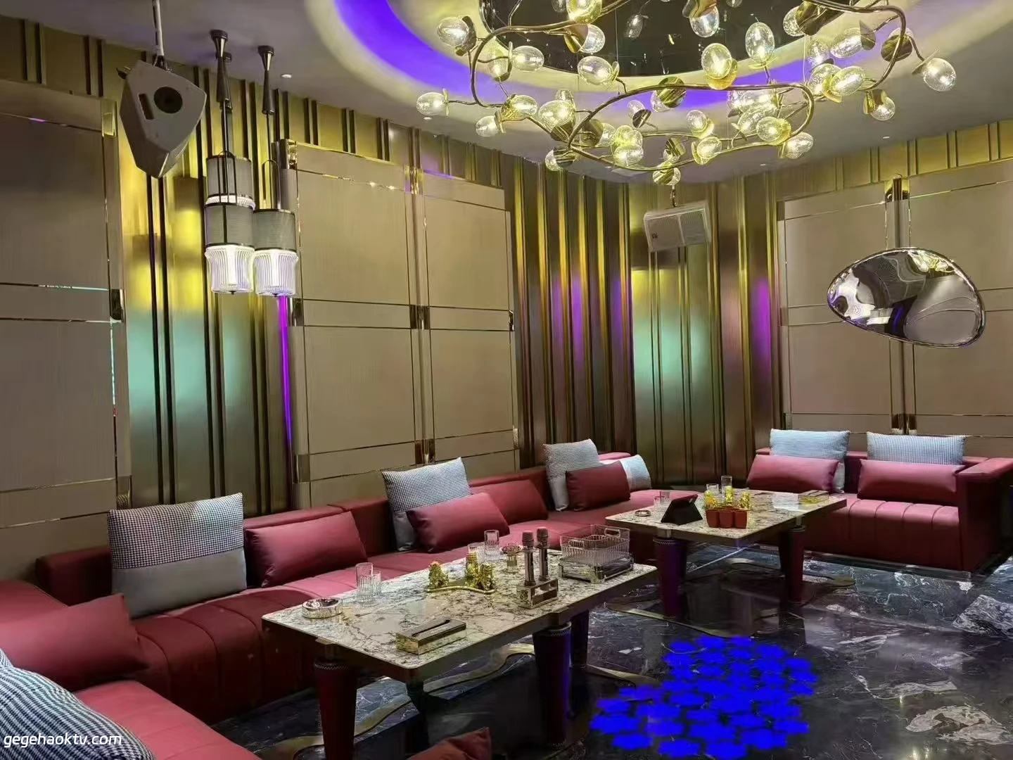 塞纳河之夜商务KTV商务会议场景