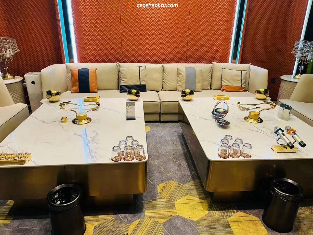 天津盛世凯悦商务KTV房间内部