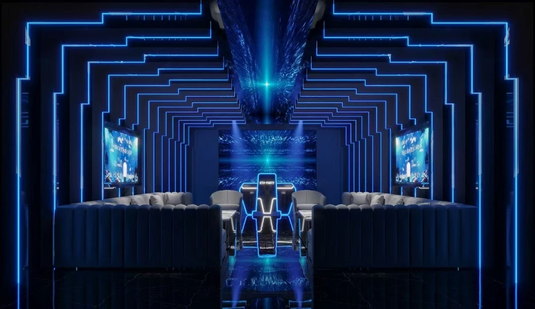 上海魅派对商务KTV璀璨走廊