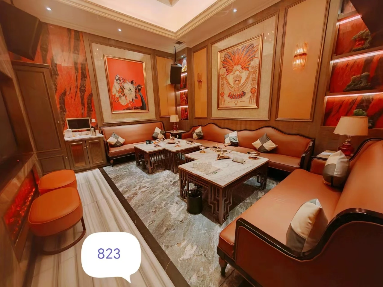 杭州星耀国际商务KTV曲库屏幕展示