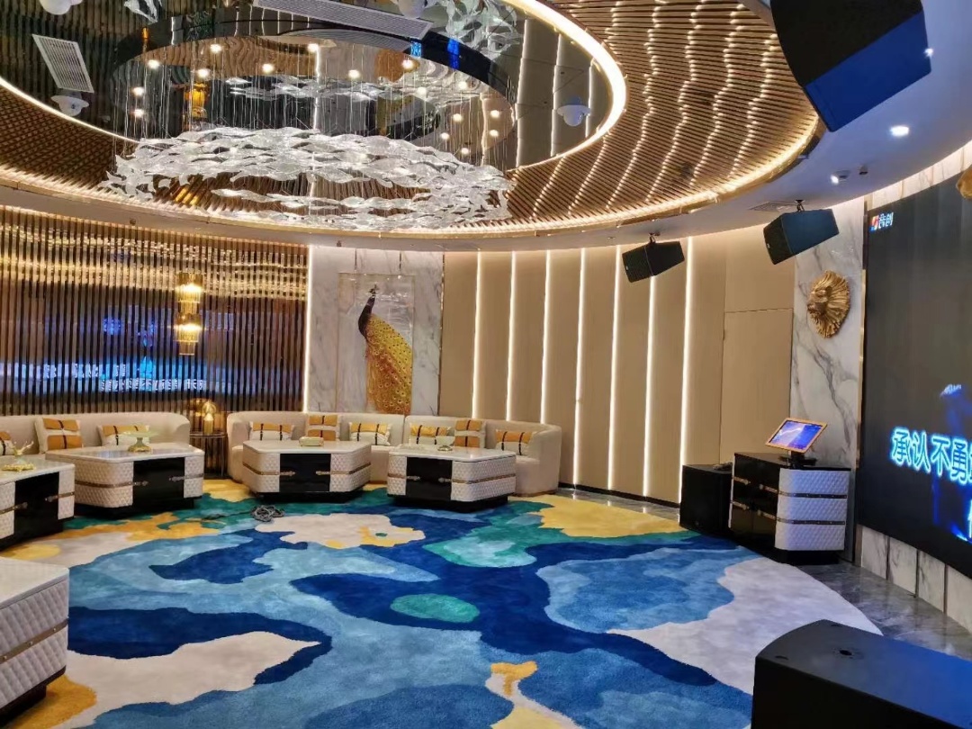 上海上海滩商务KTV精致桌面与调酒展示