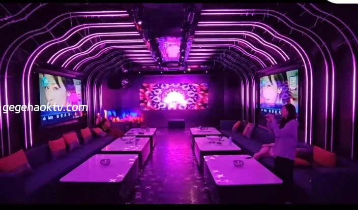 上海商务KTV走廊奢华装饰