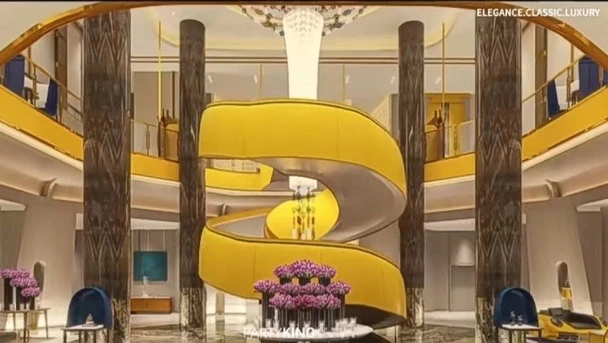 永银商务KTV豪华包厢内景