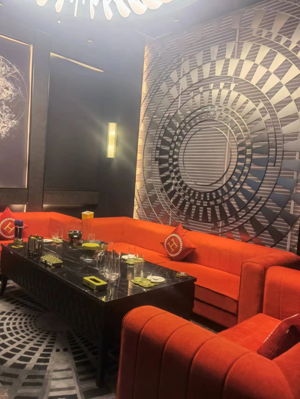 上海君悦会商务KTV夜景外观