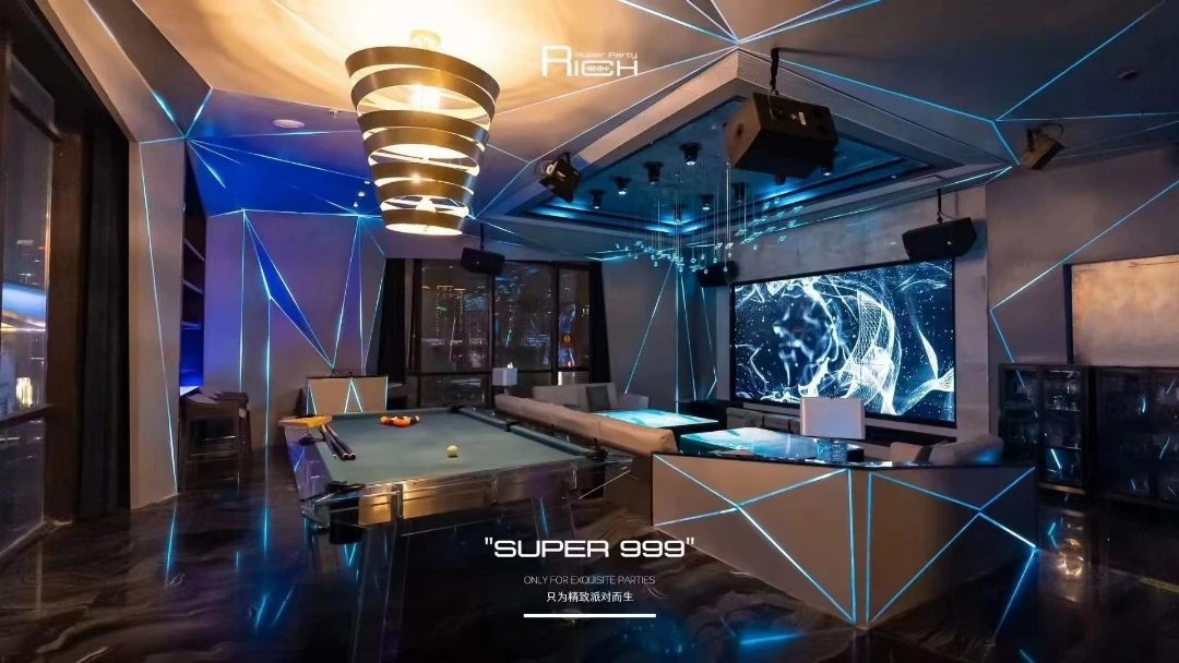 重庆Rich super party k香槟展示