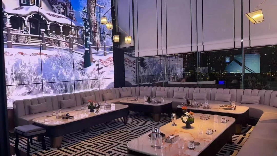 伯爵三号商务KTV豪华包厢内景