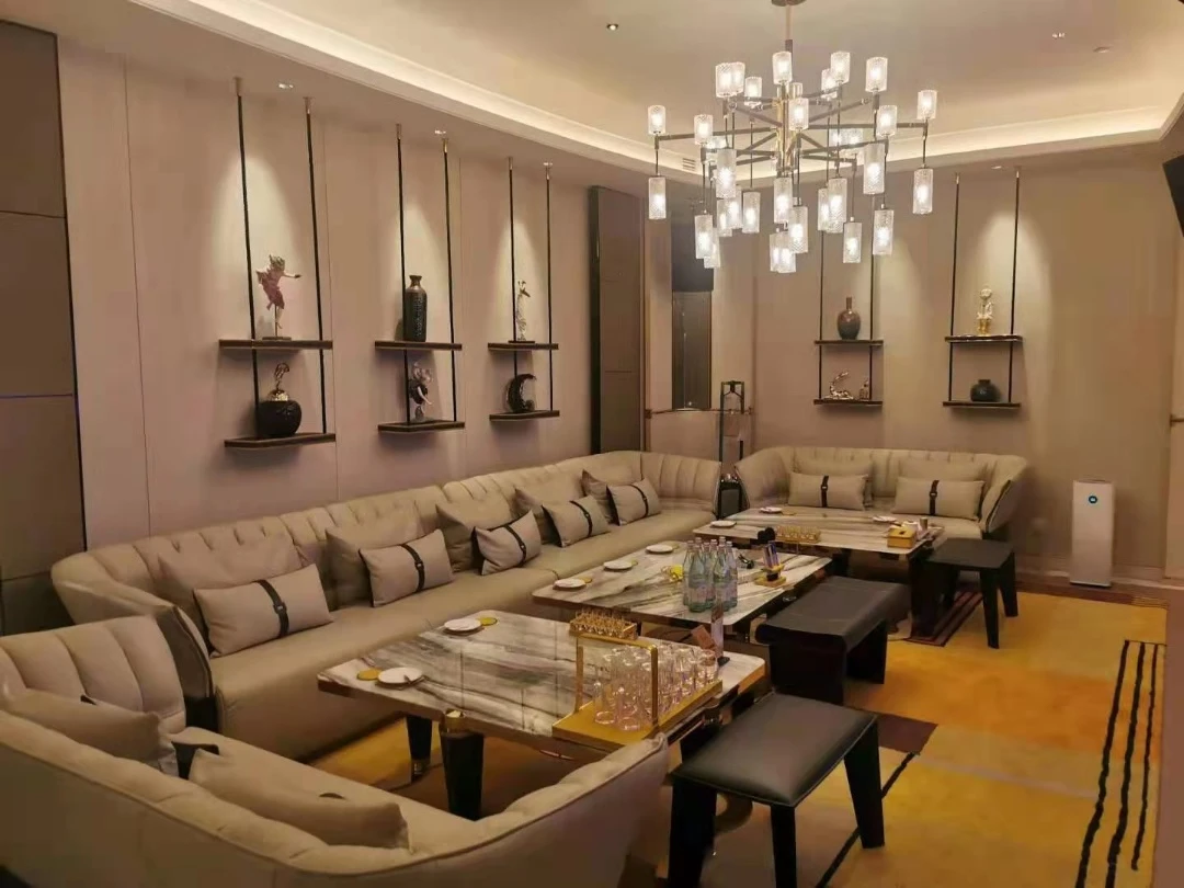 上海商务KTV君尚国际豪华包厢内部