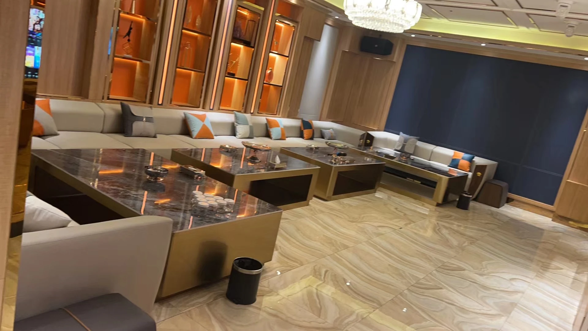 青岛黄岛商务KTV开元名都夜景