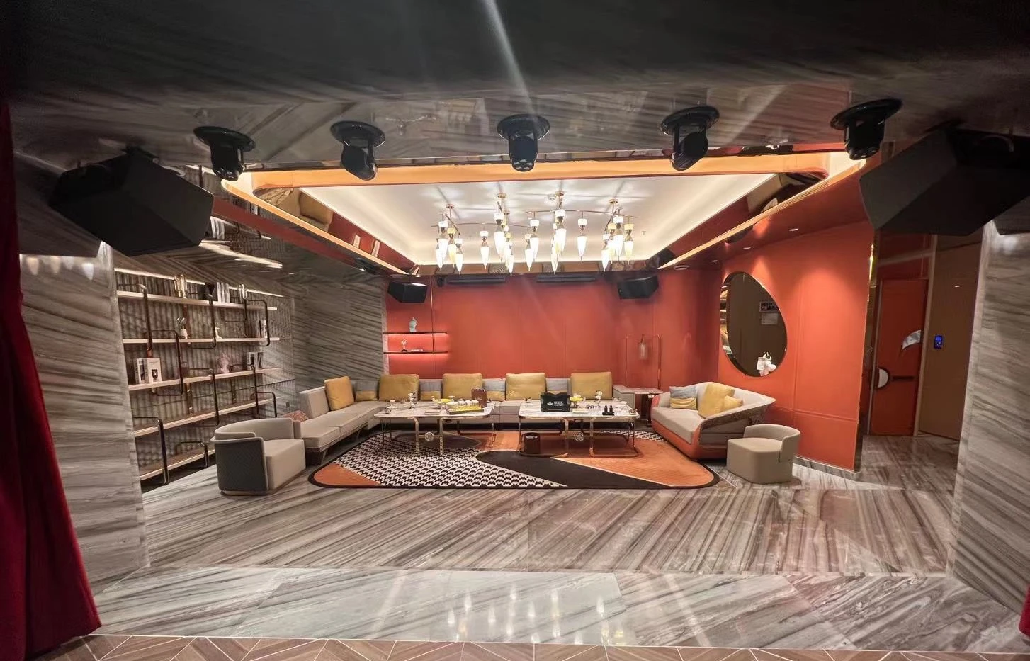 沈阳星月汇商务KTV会所奢华走廊