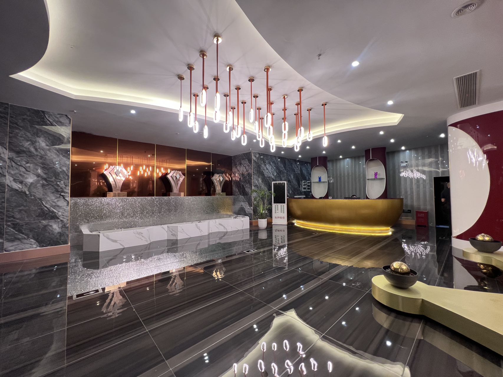 银河会商务KTV豪华包厢内部