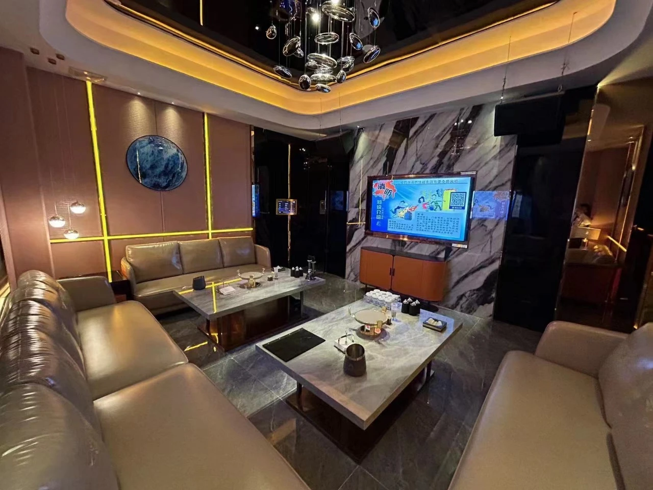 天津商务俪璟汇KTV甄空主题包厢