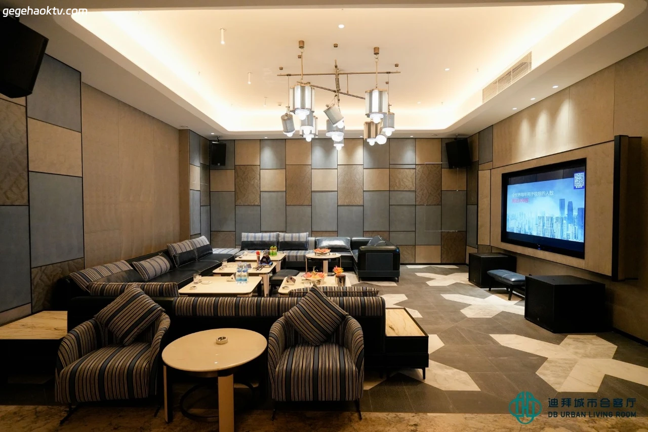 上海迪拜会客厅商务KTV外观夜景