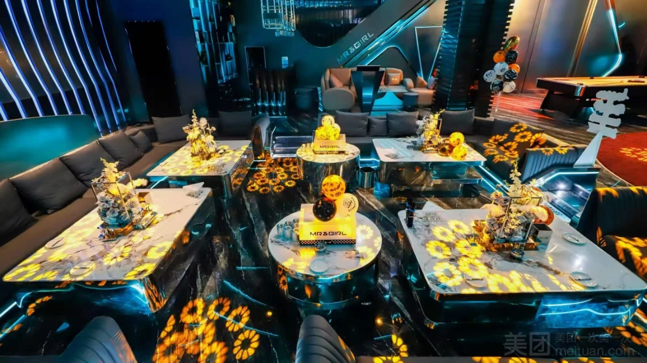 格莱美商务KTV青岛崂山区酒品展示