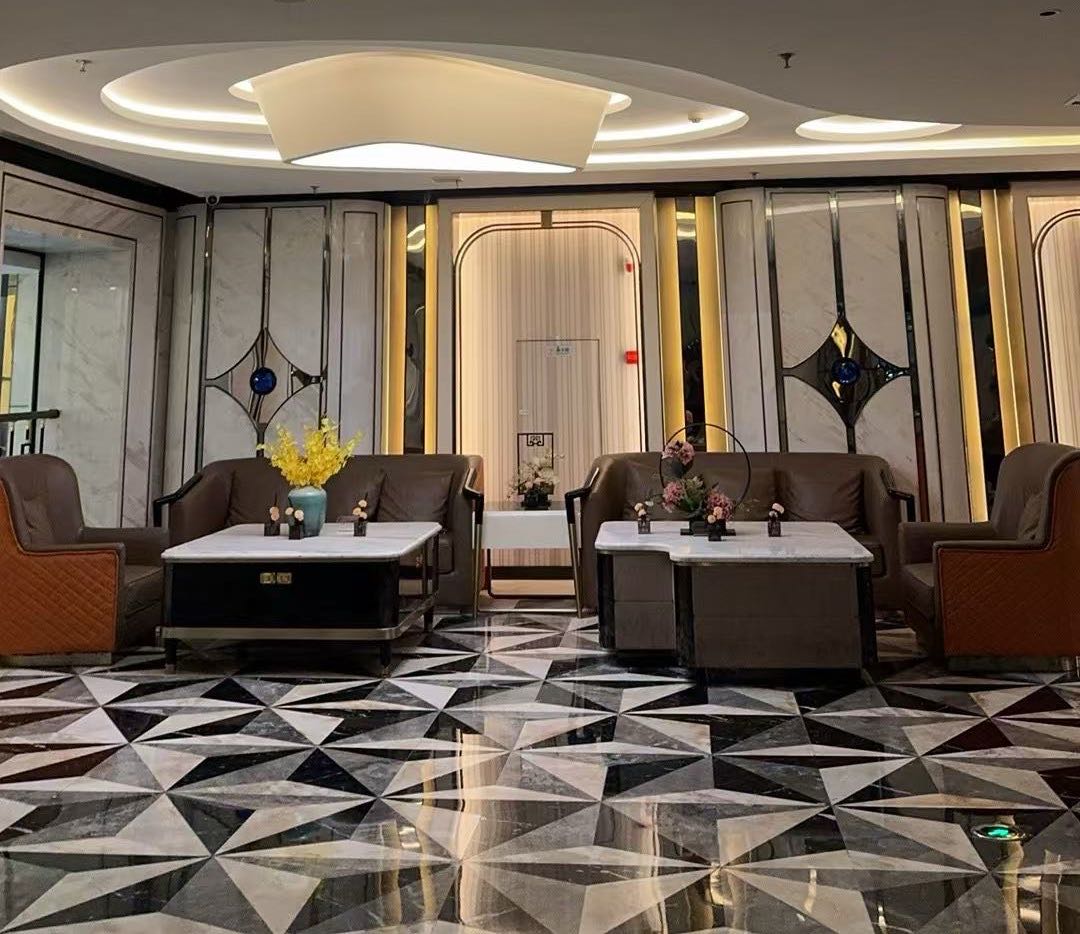 无锡金沙会商务KTV走廊艺术灯光