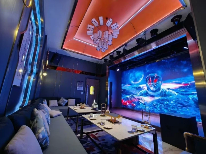 永利会商务KTV上海外景璀璨夜景