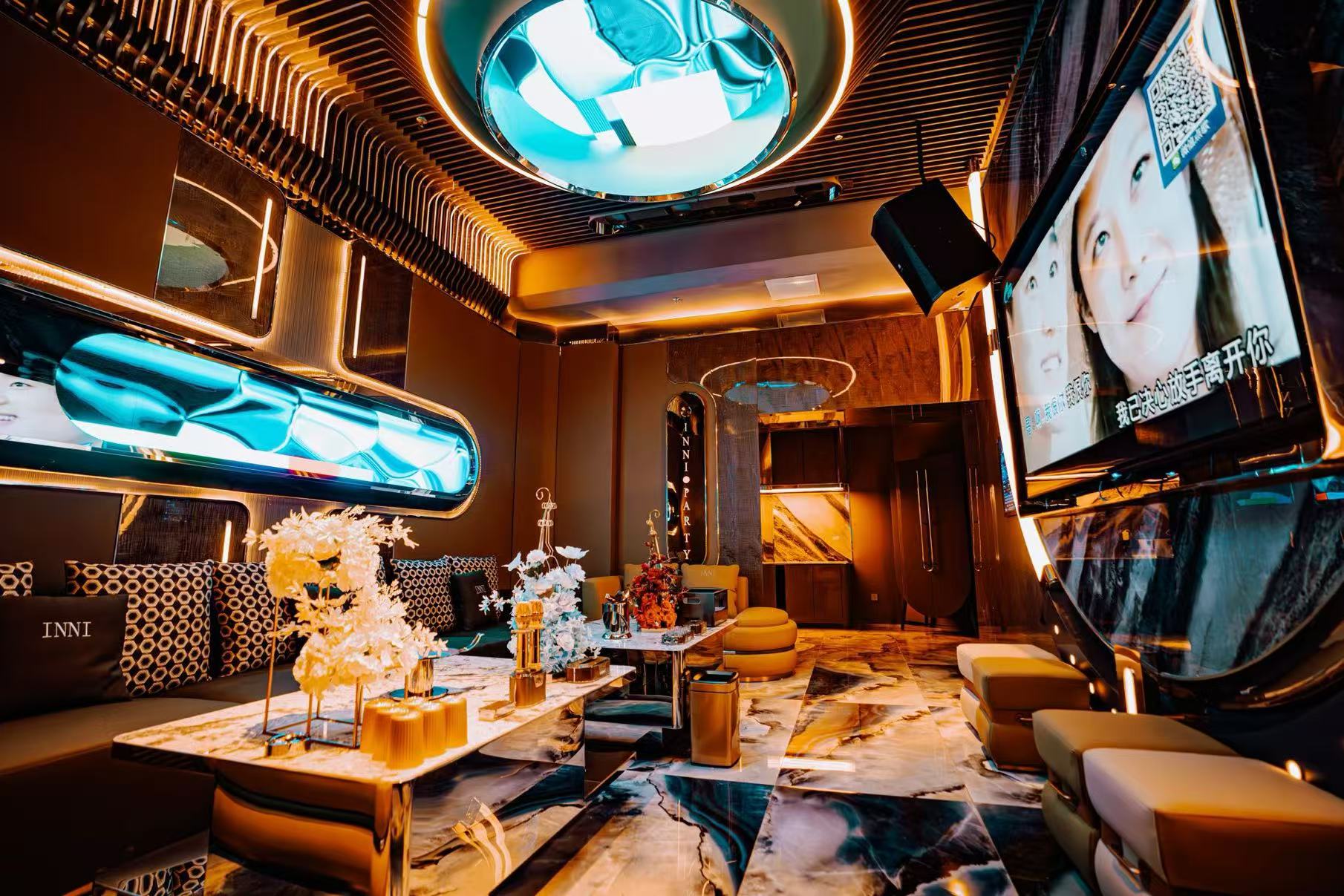 武汉商务KTV走廊流光