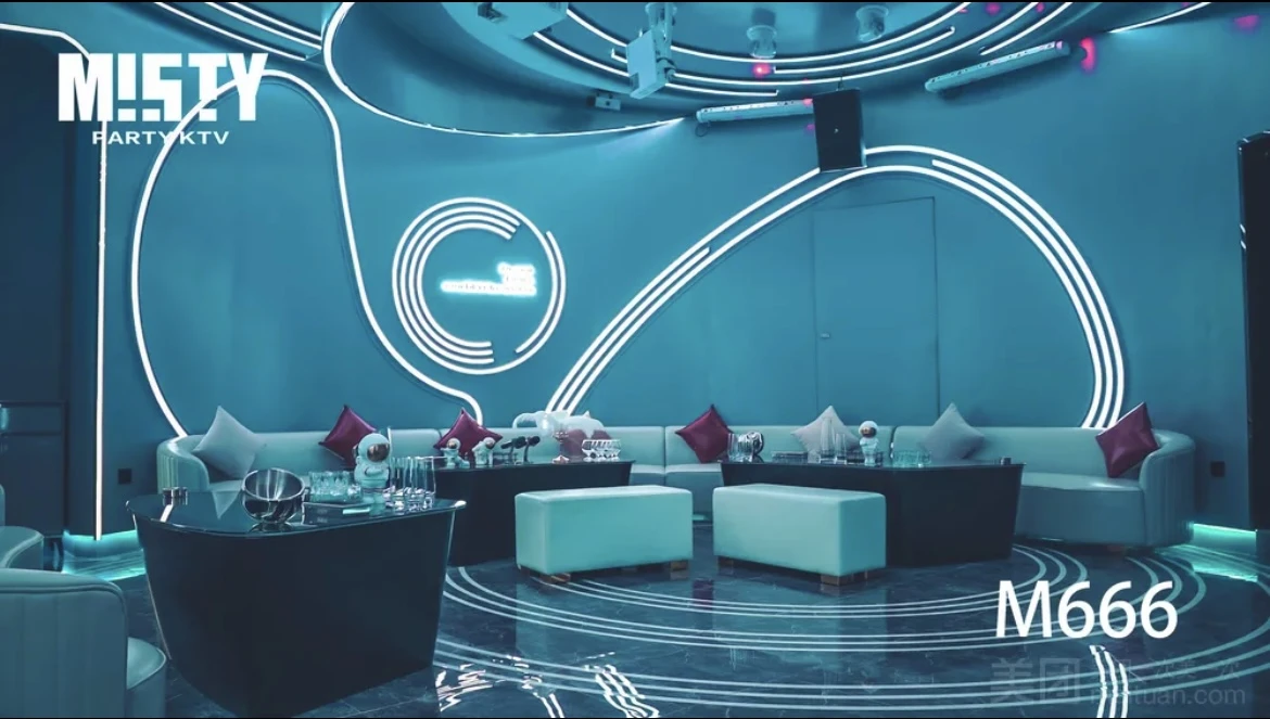 杭州玺阁商务KTV豪华包厢夜景