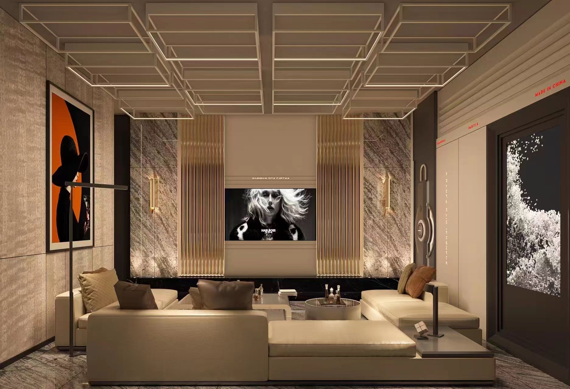 上海商务梧桐KTV雅致包厢