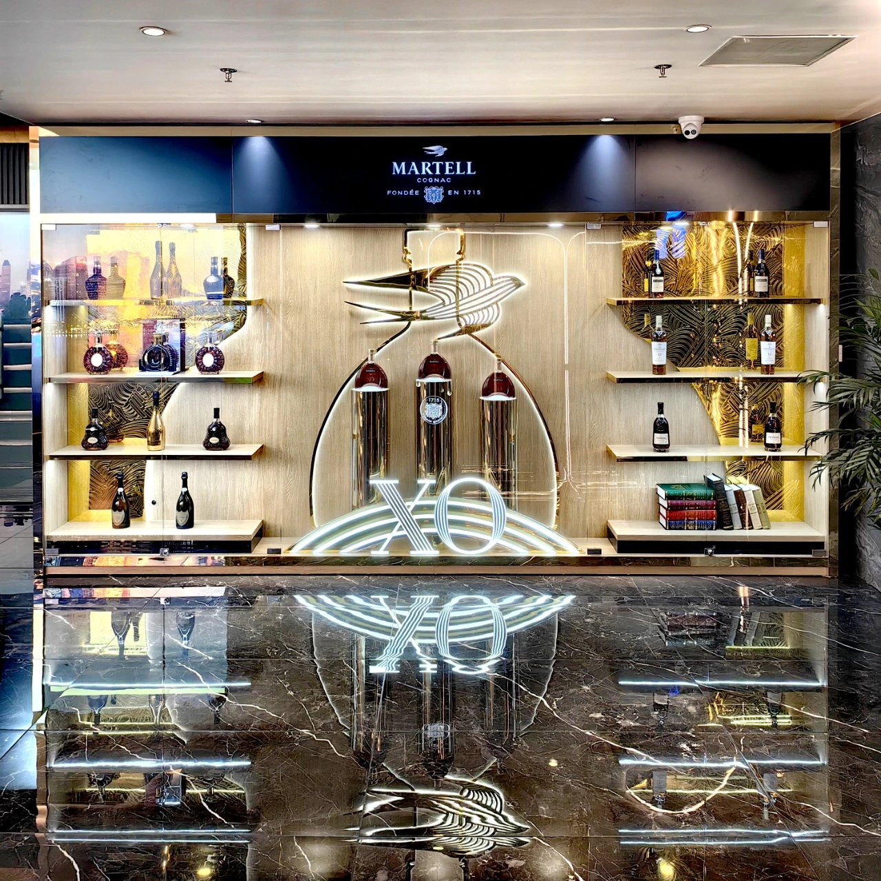 上海金沙国际商务KTV外景灯光璀璨