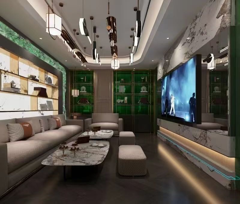 上海金钻国际商务KTV奢华走廊