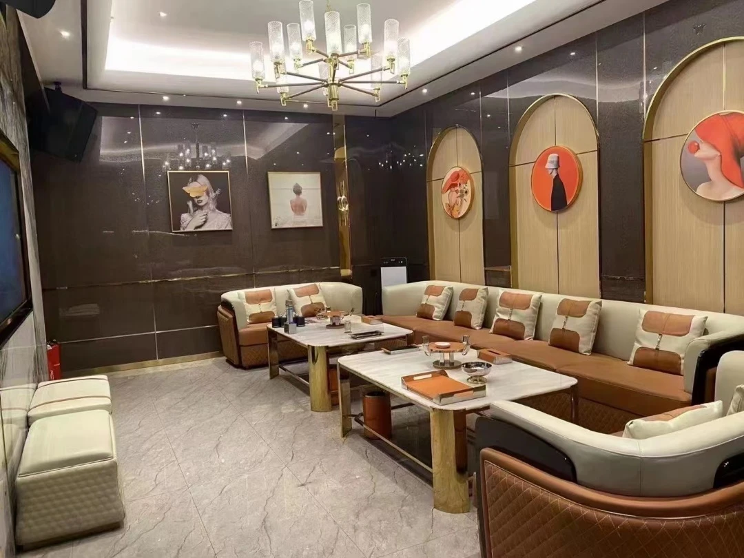 御公馆商务KTV包厢内景