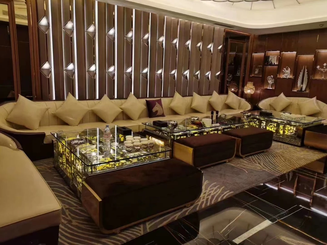 金色年华商务KTV包厢全景