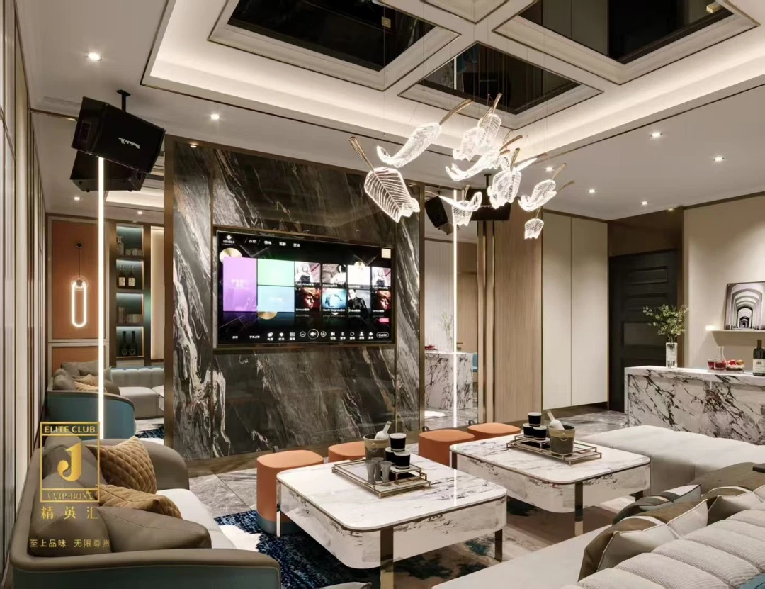 天津华海明珠商务KTV私享包厢内景