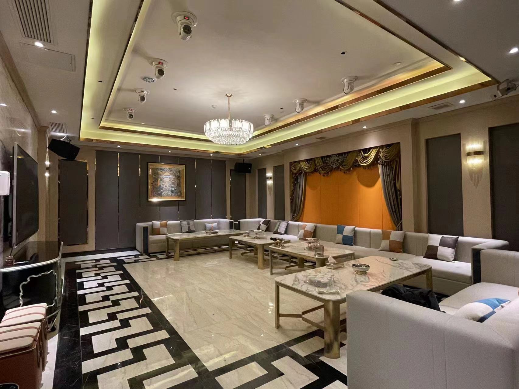 青岛黄岛商务KTV开元名都包厢内景