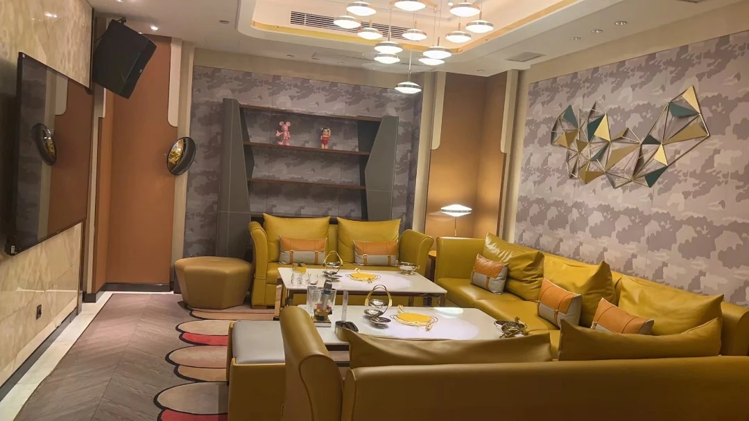 上海商务云顶荟KTV3楼奢华包厢内景