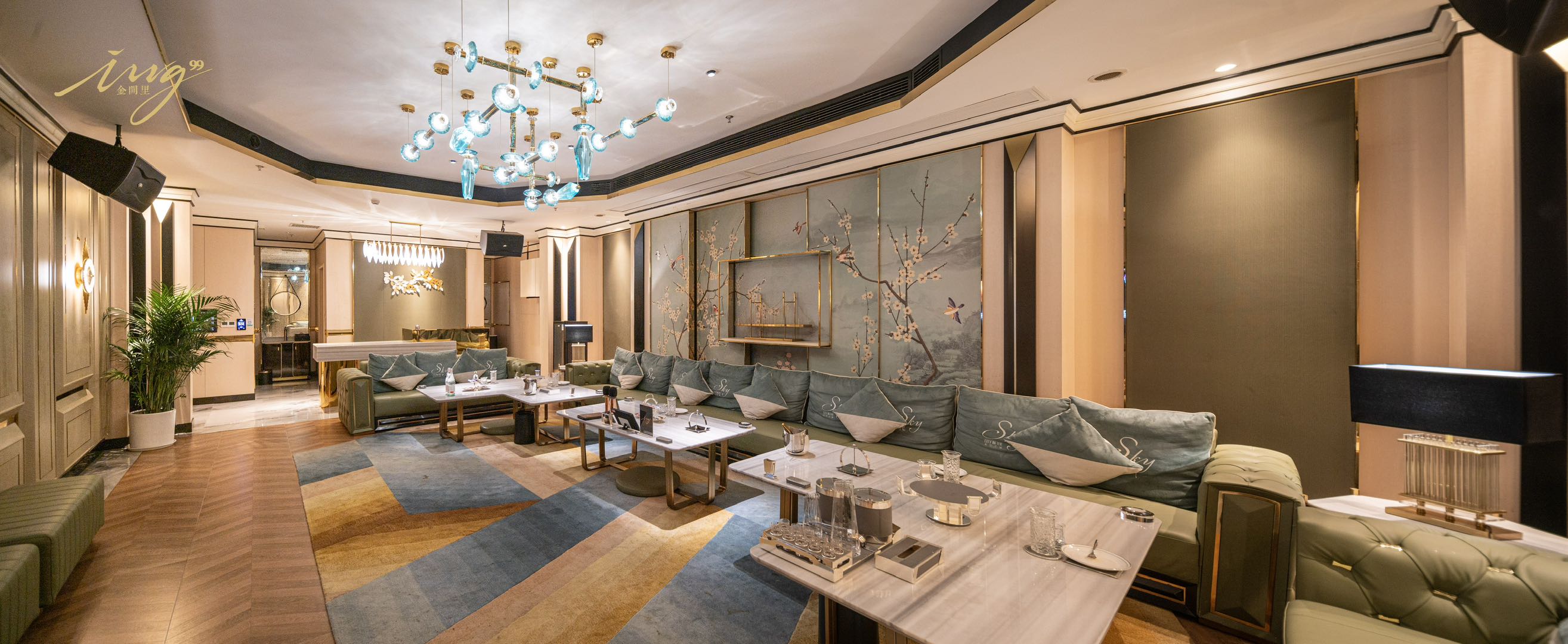 重庆ing99商务KTV奢华包厢环境