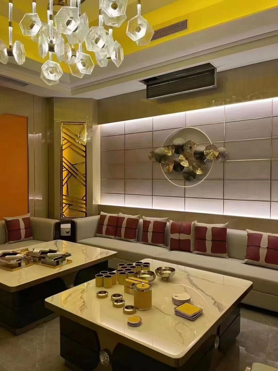 上海锦缘商务KTV豪华走廊