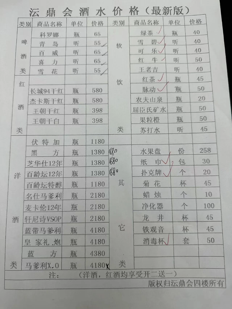 上海商务KTV沄鼎会酒水长廊