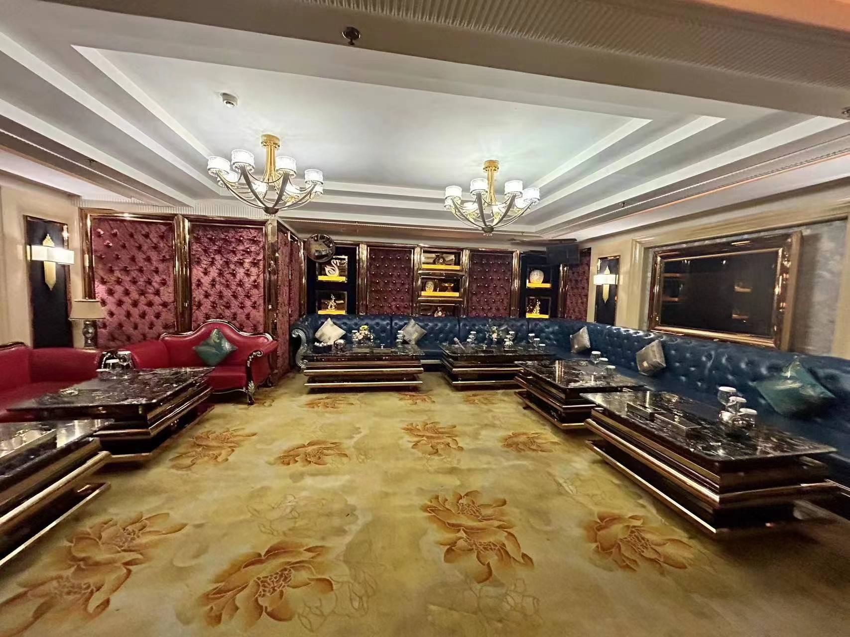 南京鼓楼商务KTV城市名人大厅璀璨灯光