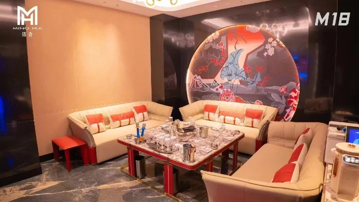 上海铭会商务KTV 霓虹外观