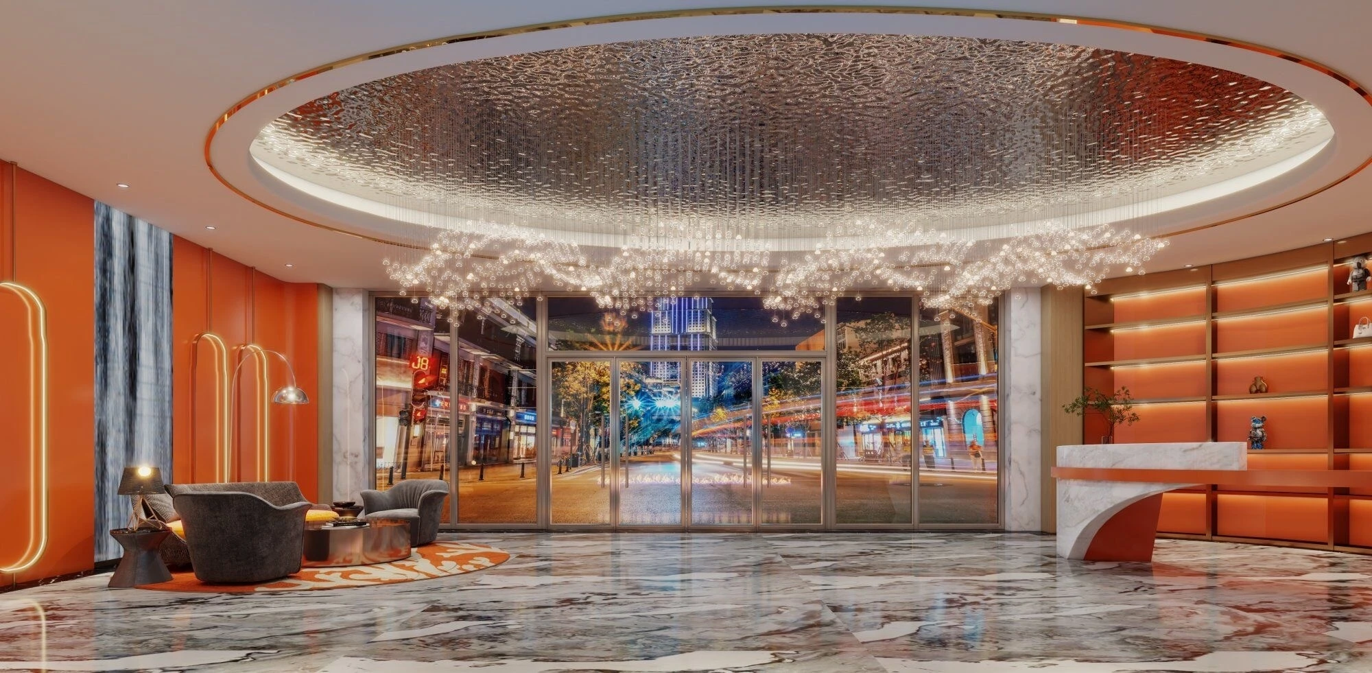 上海歌登堡商务KTV酒水陈列