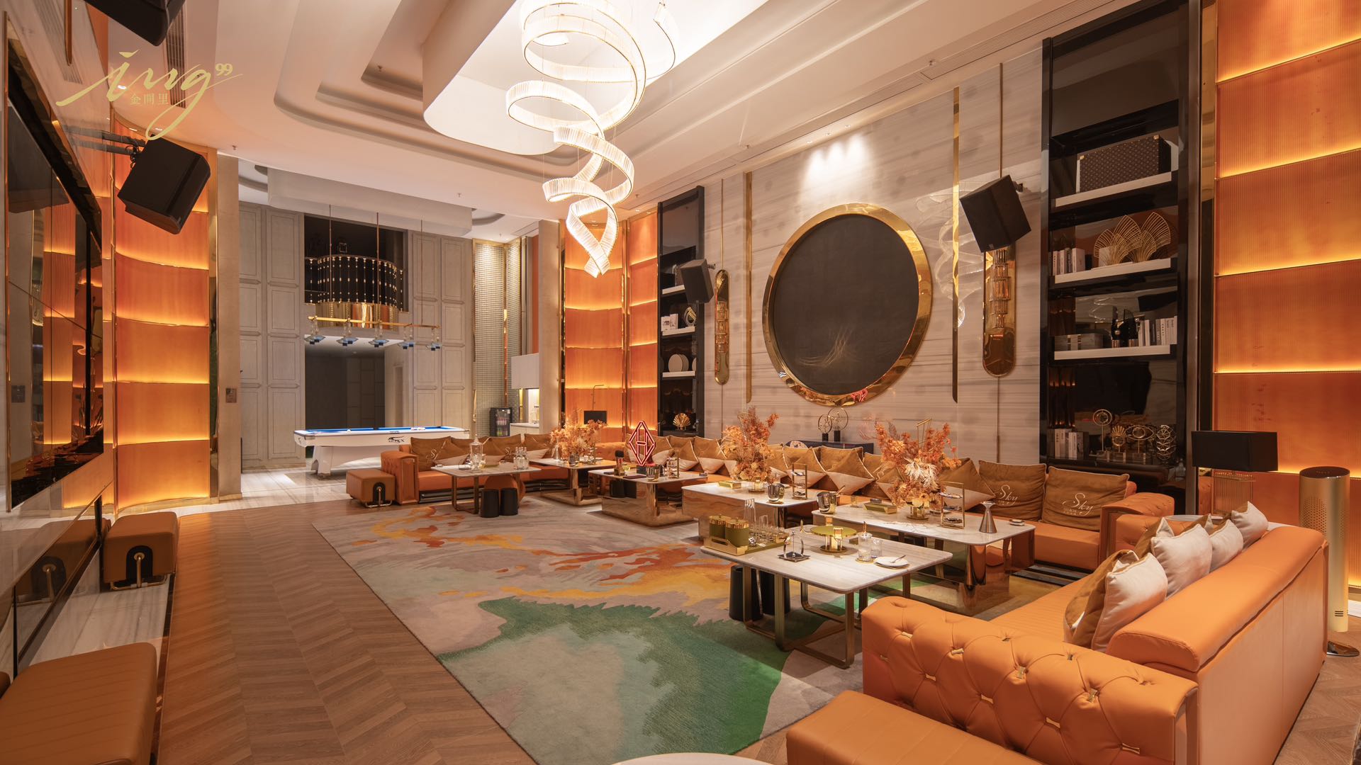 重庆ing99商务KTV总监服务现场