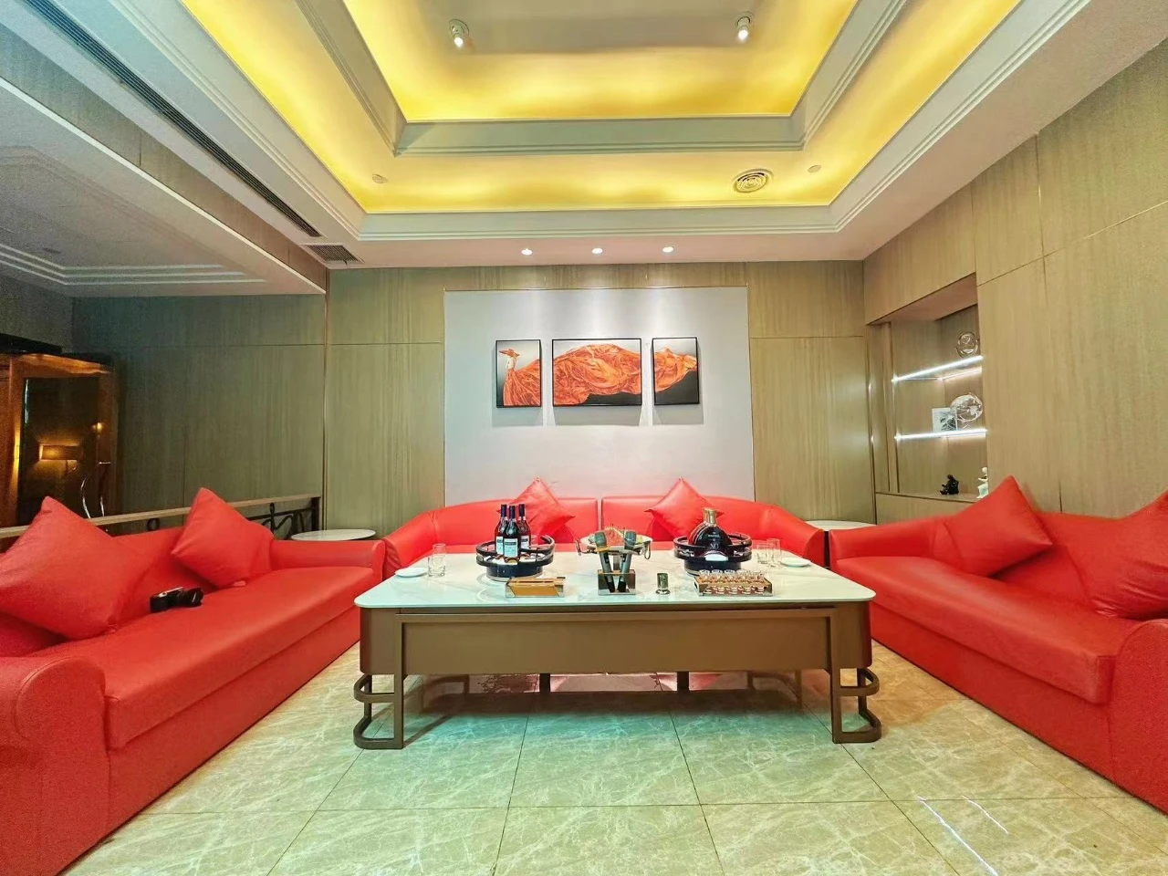 晶忆国际商务KTV吧台区域