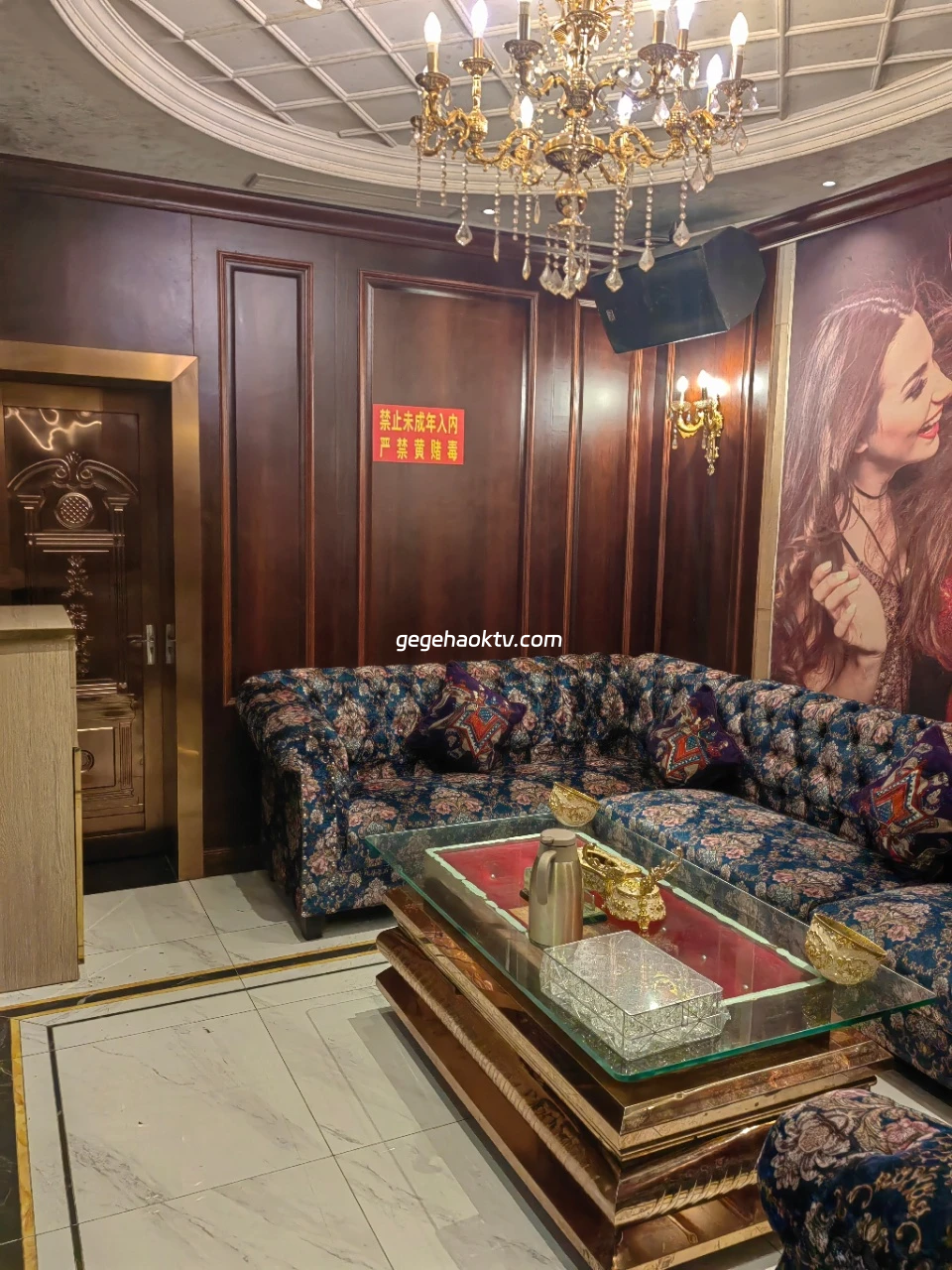 丽欣国际商务KTV豪华包厢实景