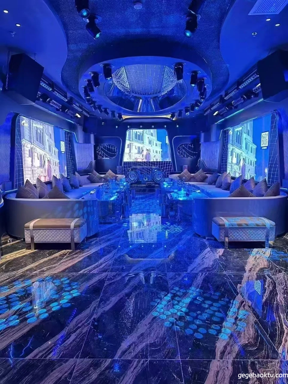 上海金桥商务银河国际KTV奢华走廊