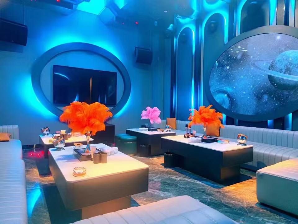 天津昱东商务KTV包厢桌面