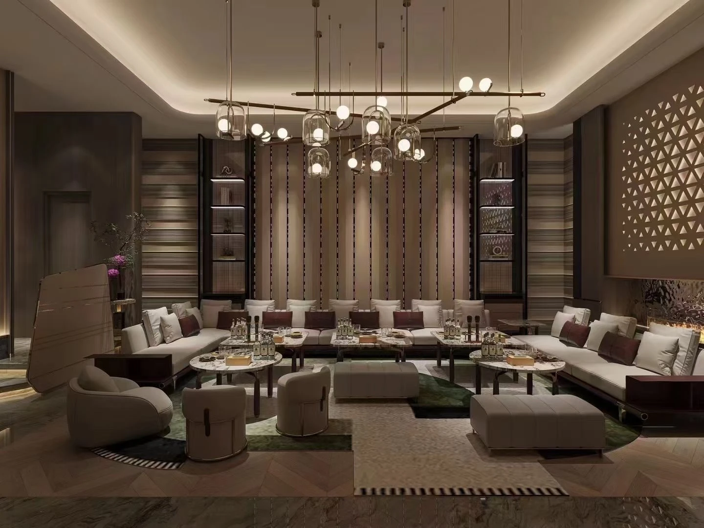 无锡iN18 CLUB商务KTV总统包厢内景