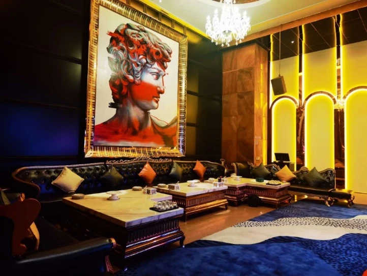 金钻国际商务KTV豪华包间内部