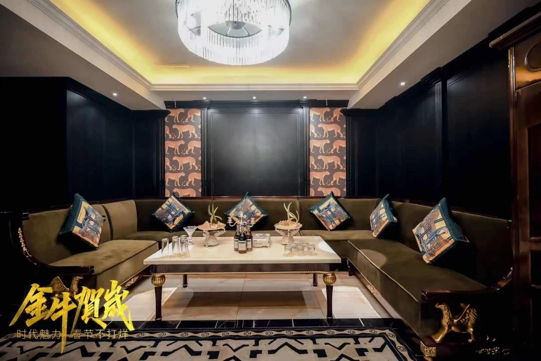 上海时代魅力商务KTV璀璨走廊灯光