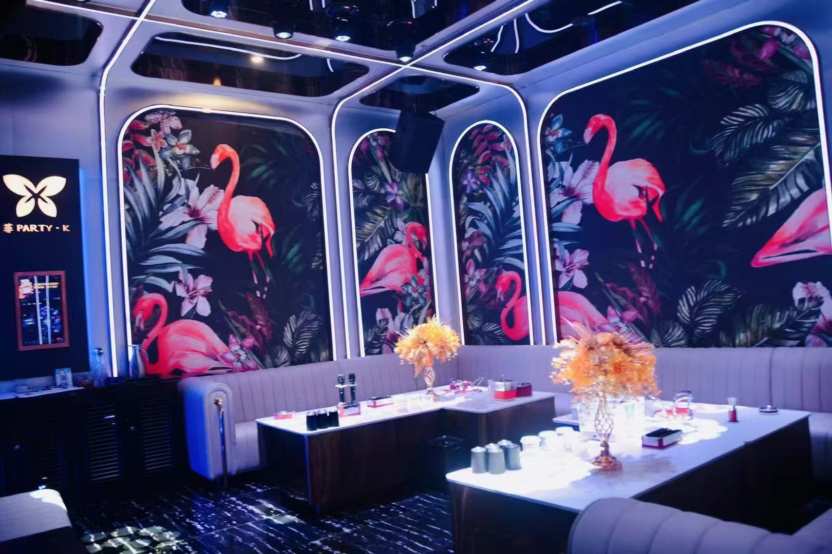 天津东方之珠商务KTV夜色外观